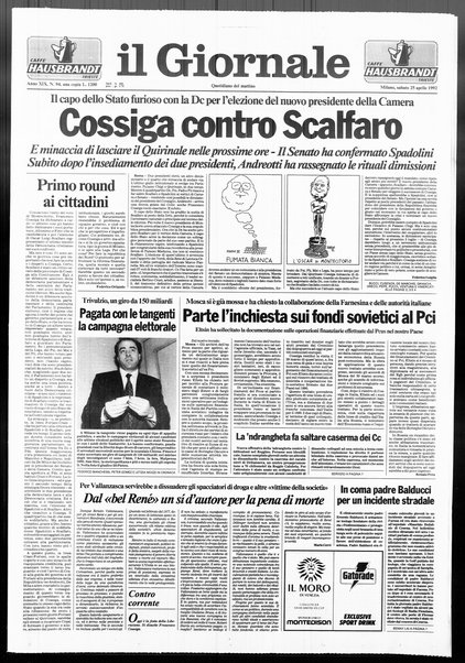 Il giornale : quotidiano del mattino